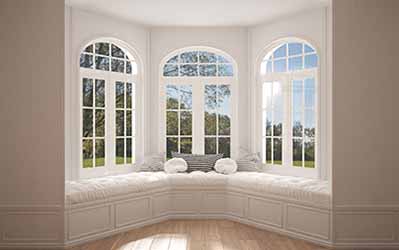 Bay Windows inside view